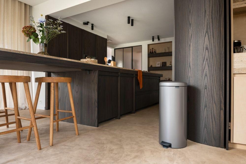 Brabantia NewIcon Pedaalemmer 30 Liter - Platinum