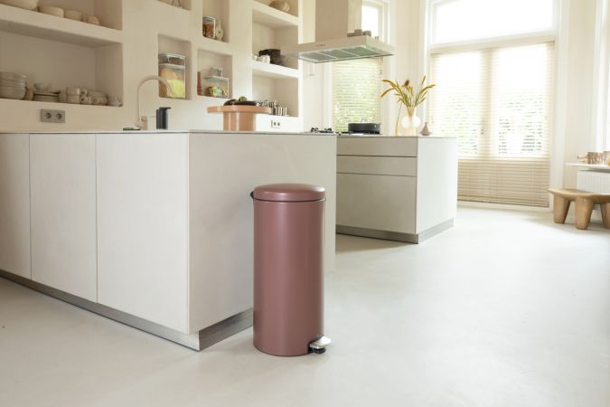 Brabantia NewIcon Pedaalemmer 30 Liter - Satin Taupe