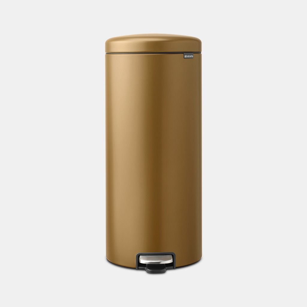 brabantia NewIcon Pedaalemmer 30 liter - Warm Brass