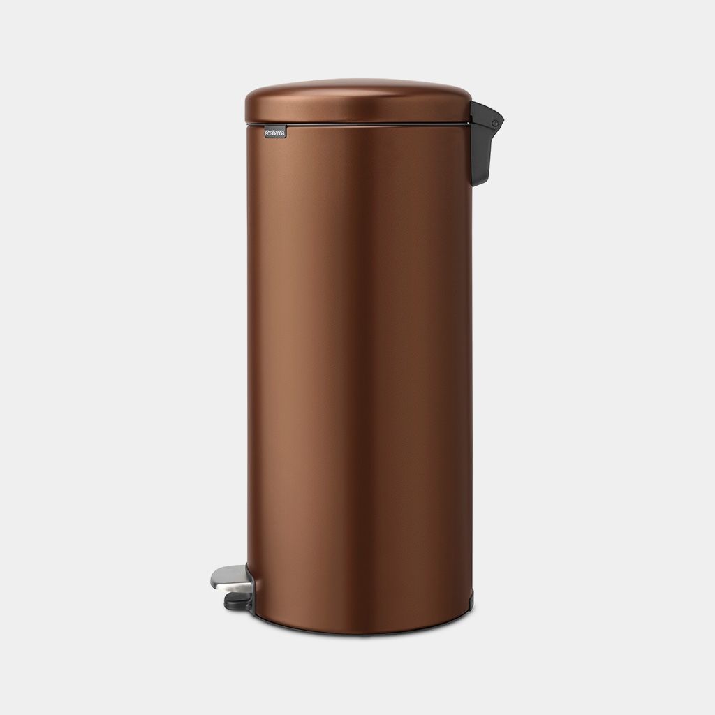 Brabantia NewIcon Pedaalemmer 30 Liter - Warm Bronze