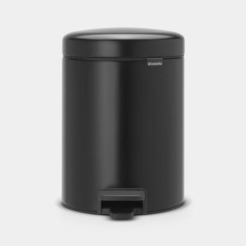 brabantia NewIcon Pedaalemmer 5 liter - Matt Black