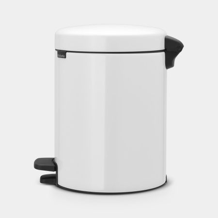 Brabantia NewIcon Pedaalemmer 5 Liter - White