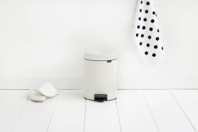 Brabantia NewIcon Pedaalemmer 5 Liter - White