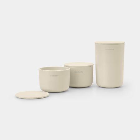 Brabantia Opbergbakjes Set Van 3 - Soft Beige