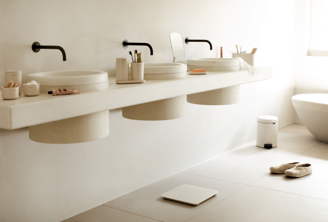 Brabantia Opbergbakjes Set Van 3 - Soft Beige