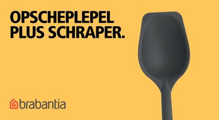 Brabantia Opscheplepel Plus Spatel TASTY+ - Grape Red