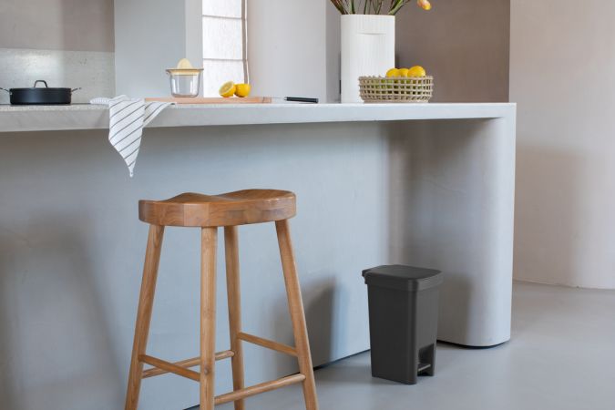 Brabantia Pedaalemmer StepUp 10 Liter - Dark Grey
