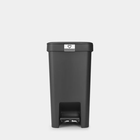 brabantia Pedaalemmer StepUp 16 liter - Dark Grey