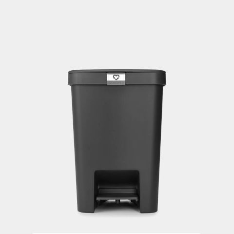 brabantia Pedaalemmer StepUp 25 liter - Dark Grey