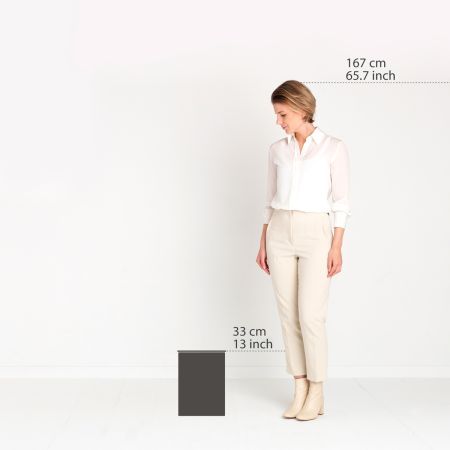 Brabantia Prullenbak 15 Liter - Matt Black