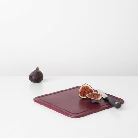 Brabantia Snijplank Medium TASTY+ - Aubergine Red