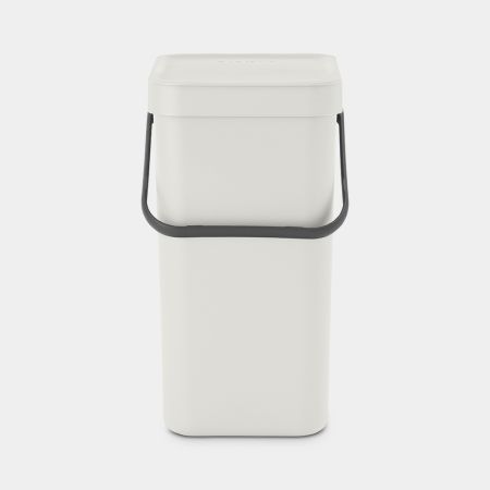 Brabantia Sort & Go Afvalemmer 12 Liter - Light Grey