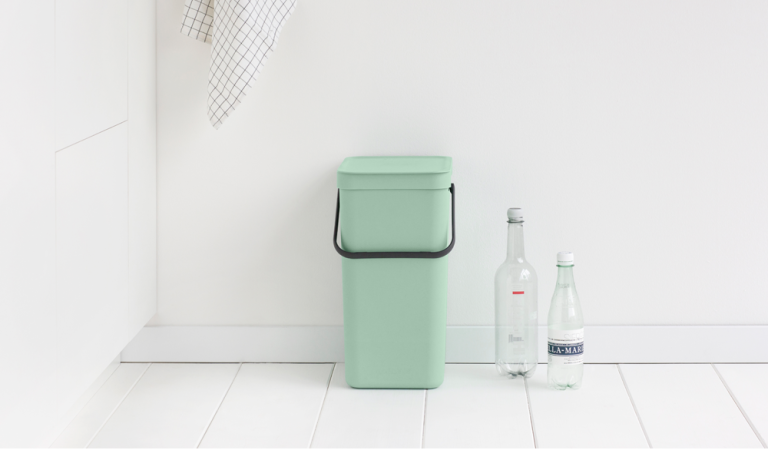 Brabantia Sort & Go Afvalemmer 16 Liter - Jade Green