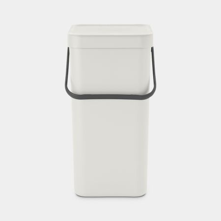 Brabantia Sort & Go Afvalemmer 16 Liter - Light Grey