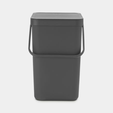 Brabantia Sort & Go Afvalemmer 25 Liter - Grey