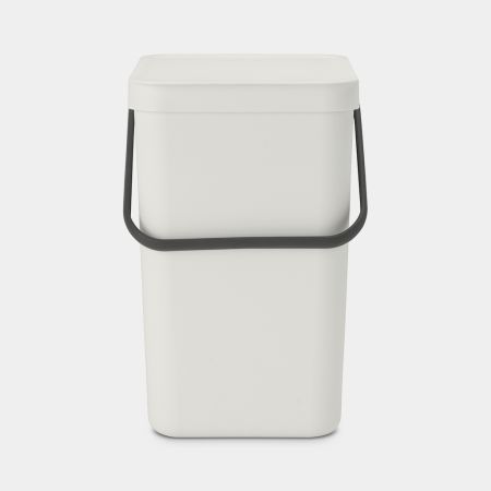 Brabantia Sort & Go Afvalemmer 25 Liter - Light Grey