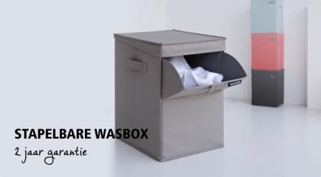 Brabantia Stapelbare Wasbox 35 Liter - Green