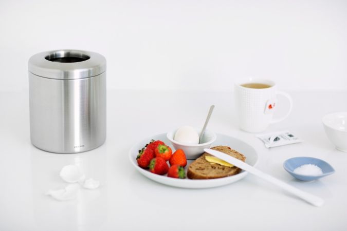 Brabantia Tafelafvalbakje 2.3 Liter - Matt Steel