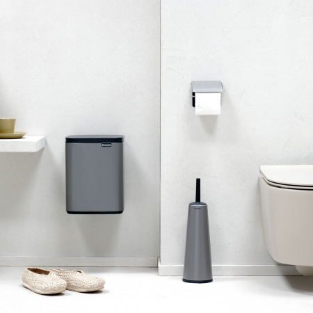 Brabantia Toiletborstel En Houder ReNew - Platinum