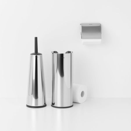 Brabantia Toiletroldispenser ReNew - Brilliant Steel