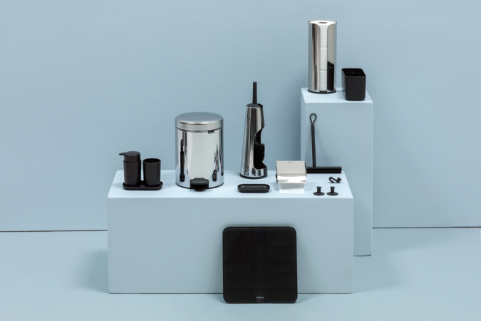 Brabantia Toiletroldispenser ReNew - Brilliant Steel