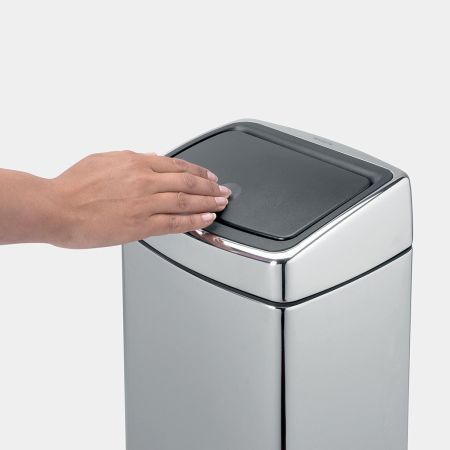 Brabantia Touch Bin 10 Liter - Brilliant Steel