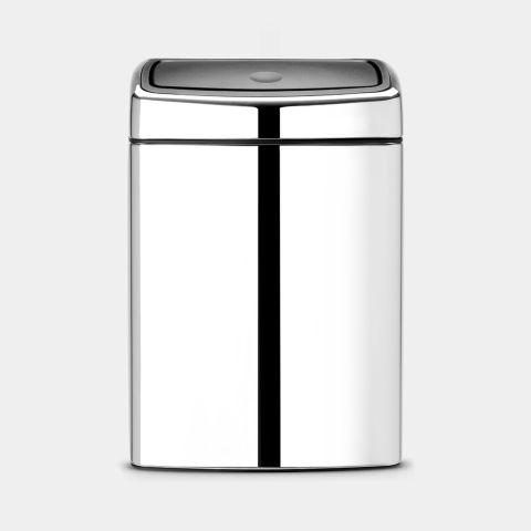 brabantia Touch Bin 10 liter - Brilliant Steel
