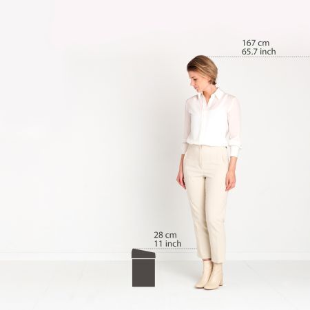 Brabantia Touch Bin 3 Liter - Platinum