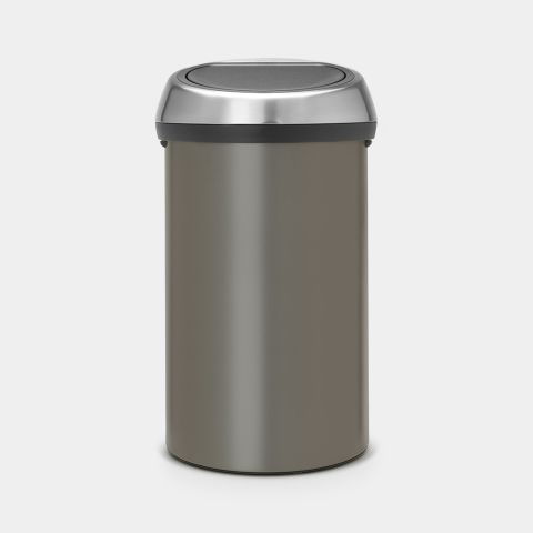 brabantia Touch Bin 60 liter - Platinum