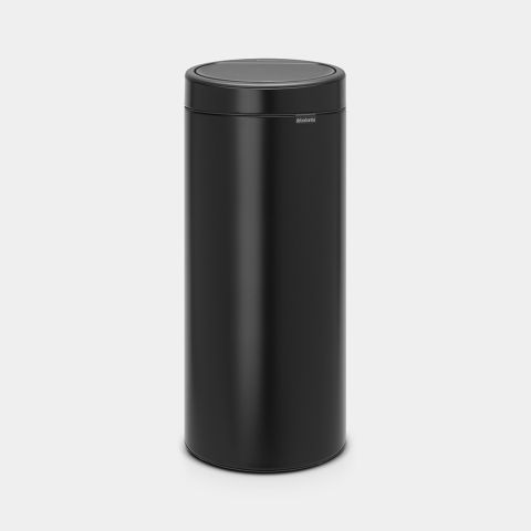 brabantia Touch Bin New 30 liter - Matt Black