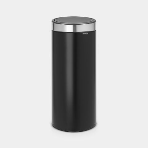 brabantia Touch Bin New 30 liter - Matt Black
