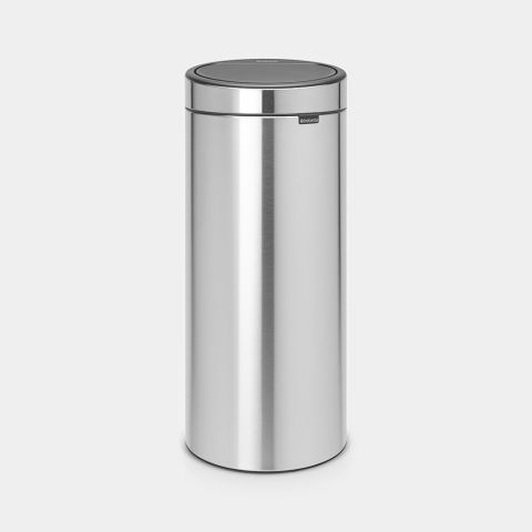 brabantia Touch Bin New 30 liter - Matt Steel