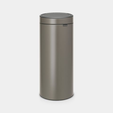 brabantia Touch Bin New 30 liter - Platinum