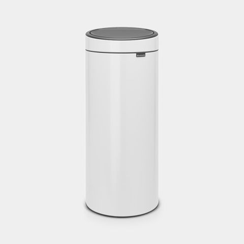 brabantia Touch Bin New 30 liter - White