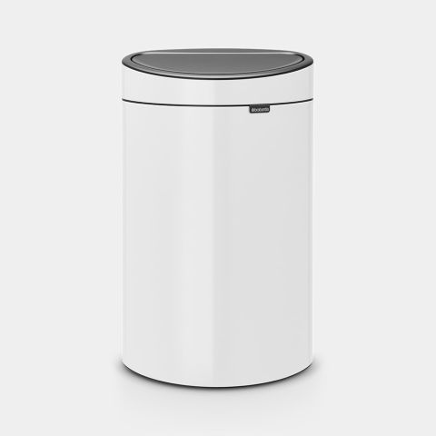 brabantia Touch Bin New 40 liter - White