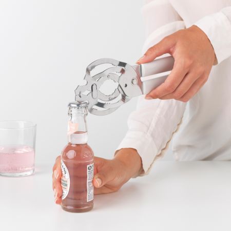 Brabantia Universele Opener TASTY+ - Light Grey