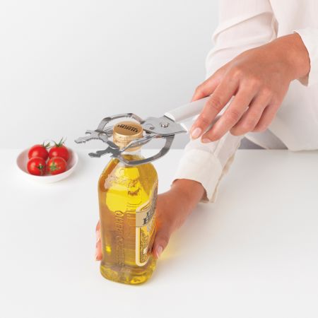 Brabantia Universele Opener TASTY+ - Light Grey