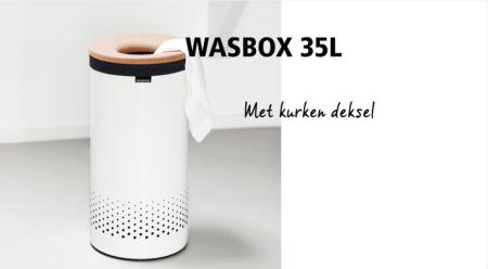 Brabantia Wasbox 35 Liter - Matt Black