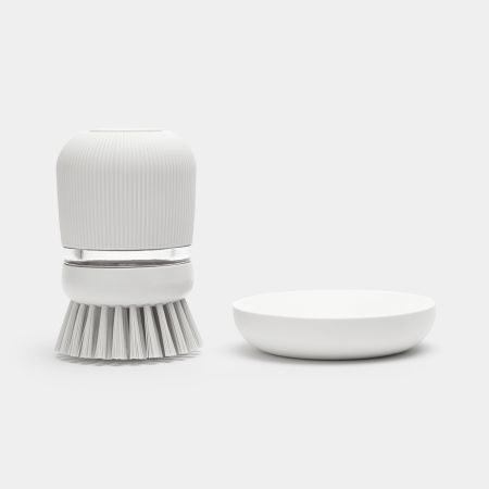 Brabantia Zeepdispenser Afwasborstel Light Grey