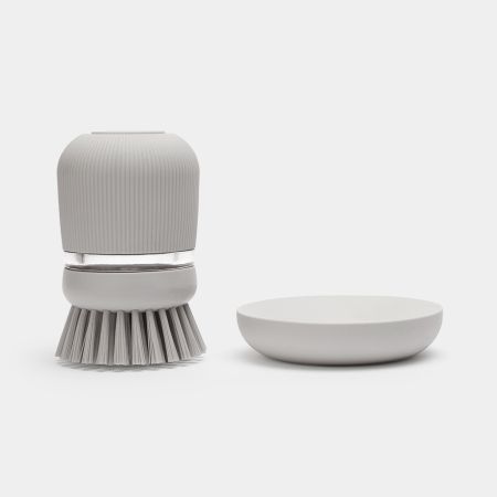Brabantia Zeepdispenser Afwasborstel Mid Grey