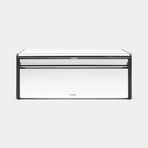 brabantia Broodtrommel met Klepdeksel Brilliant Steel