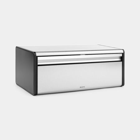 Brabantia Broodtrommel Met Klepdeksel Matt Steel Fingerprint Proof