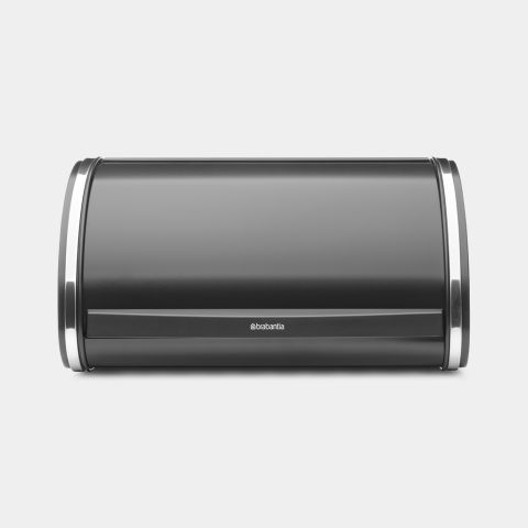 brabantia Broodtrommel met Schuifdeksel Medium - Matt Black