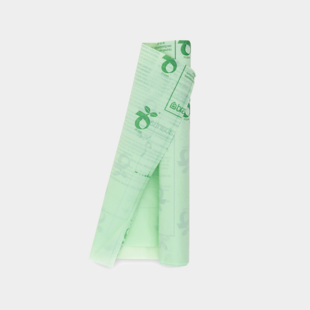 Brabantia Composteerbare PerfectFit Vuilniszakken Code K (10 Liter) Rol Van 10 Stuks