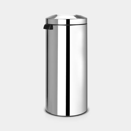 Brabantia Flame Guard Prullenbak 30 Liter - Brilliant Steel