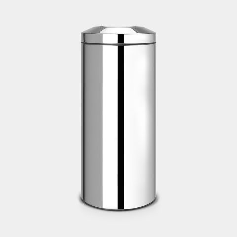 brabantia Flame Guard prullenbak 30 liter - Brilliant Steel