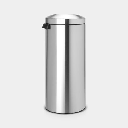 Brabantia Flame Guard Prullenbak 30 Liter - Matt Steel