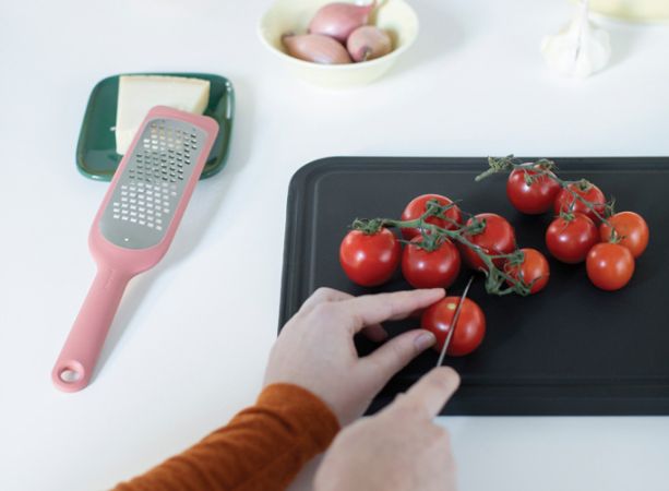 Brabantia Grove Rasp Met Deksel TASTY+ - Terracotta Pink