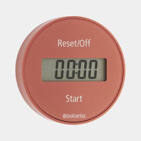Brabantia Kookwekker Magnetisch TASTY+ - Terracotta Pink