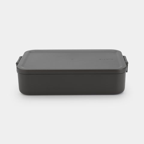 brabantia Make & Take Bento Lunchbox Large kunststof - Dark Grey